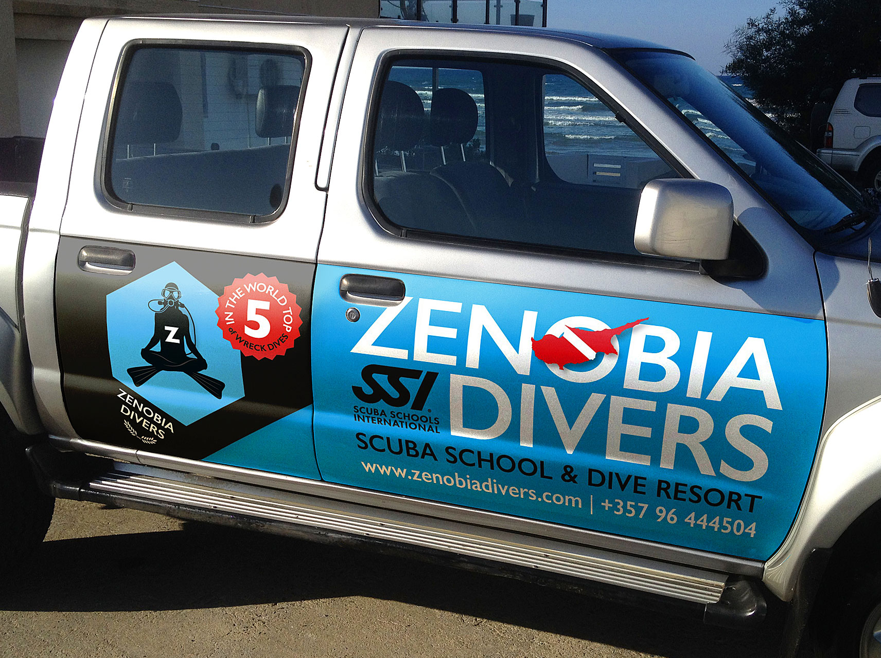 Zenobia Divers side decal